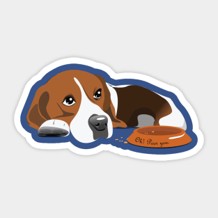 Beagle Cute Sticker